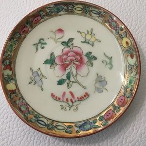 Beautiful Japanese Porcelain Mini Plate